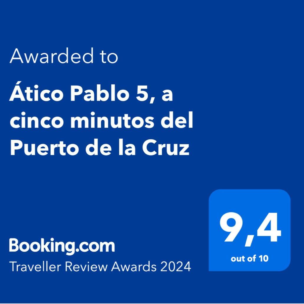 Atico Pablo 5, A Cinco Minutos Del Puerto De La Cruz Apartment Los Realejos Exterior foto